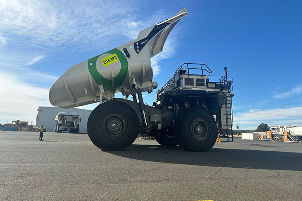 Fortescue and Liebherr's Hydrogen-Powered Haul Truck Prototype Arrives in Western Australia