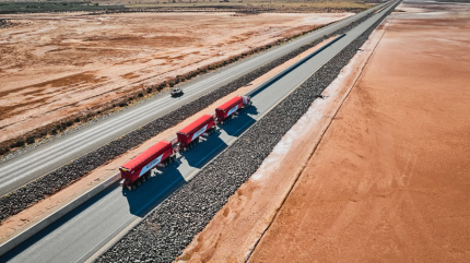 Mineral Resources sells stake in Onslow Iron haul road for A.3bn 