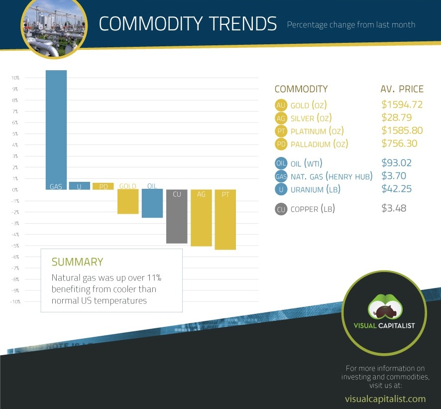 Commodity infographic 2013