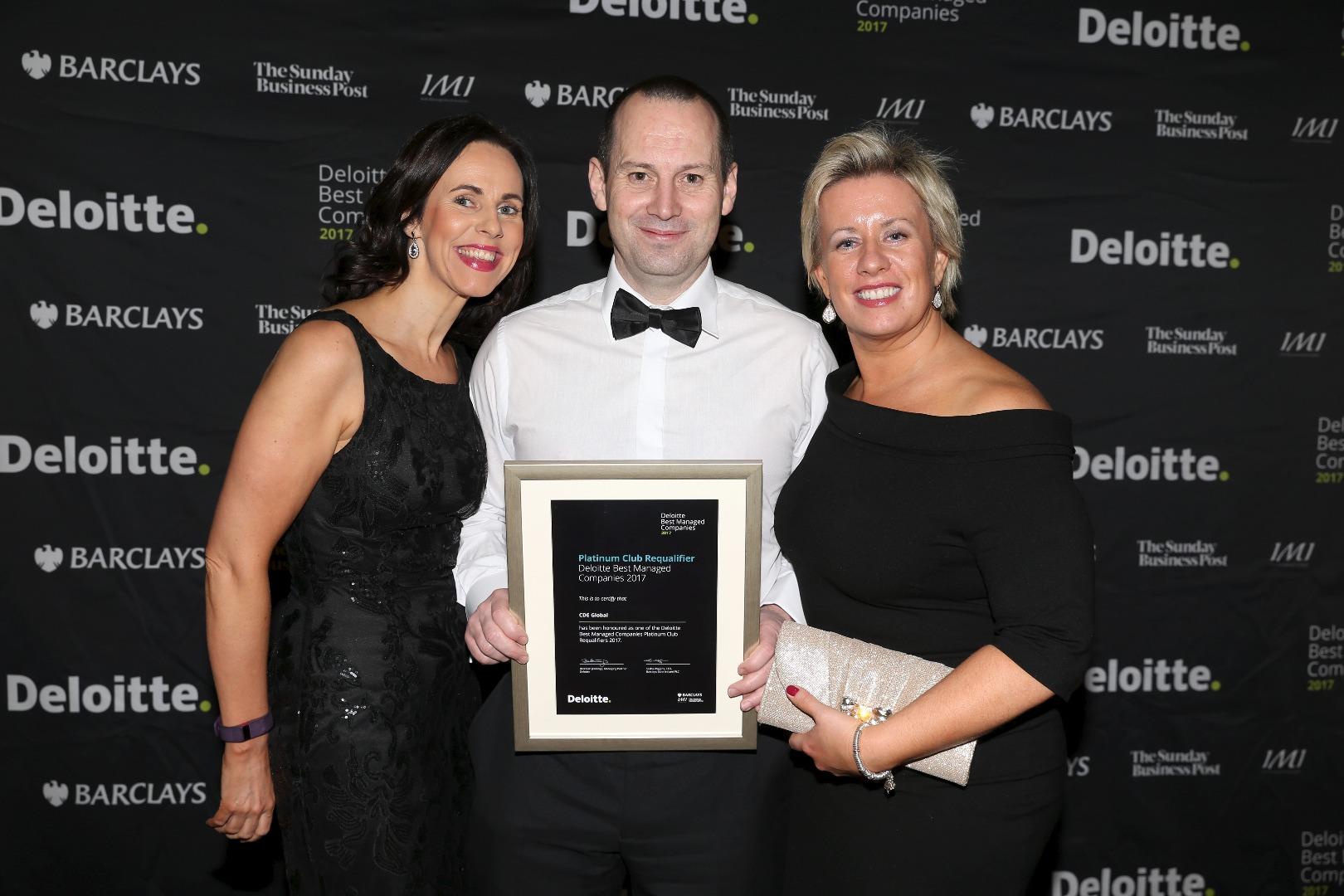 CDE named Best Managed Company by Deloitte for tenth year in a row