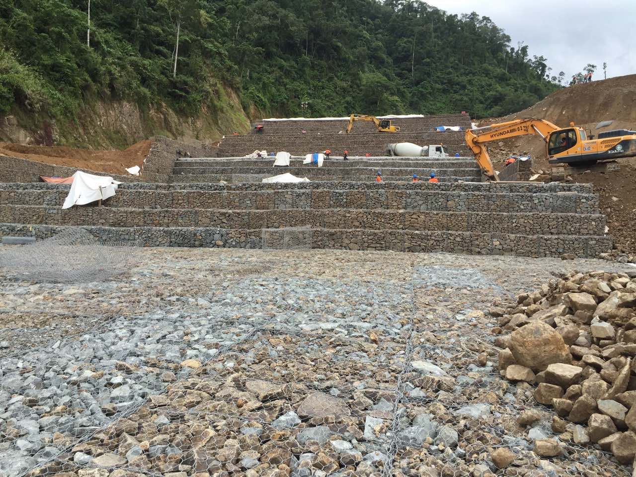 Hydraulic Spillway Structure in Nueva Vizcaya